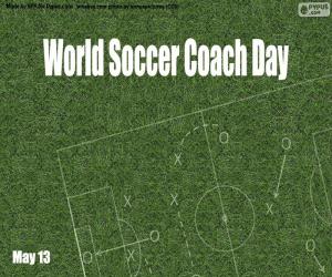 yapboz Dünya Futbol Antrenör Günü